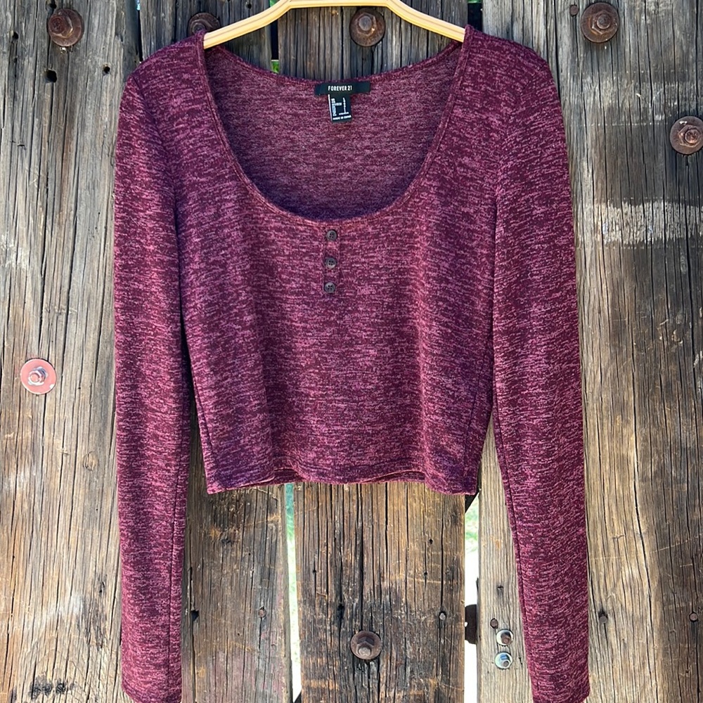 Crop long sleeve